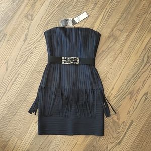 BCBG Maxazria cocktail dress. Size 0. Navy
